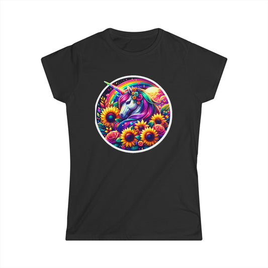 Magical Unicorn Women's Tee, Cute Tee, Unicorn Shirt, Gift for Her