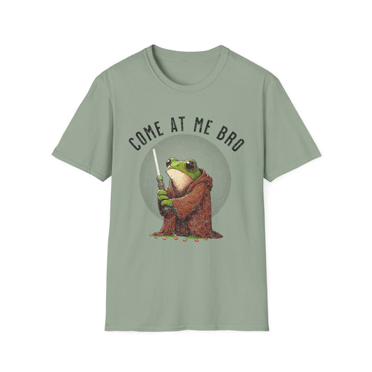 Funny Frog T-Shirt - Come at Me Bro Tee, Unisex Graphic Tee, Gift for Friends, Casual Wear