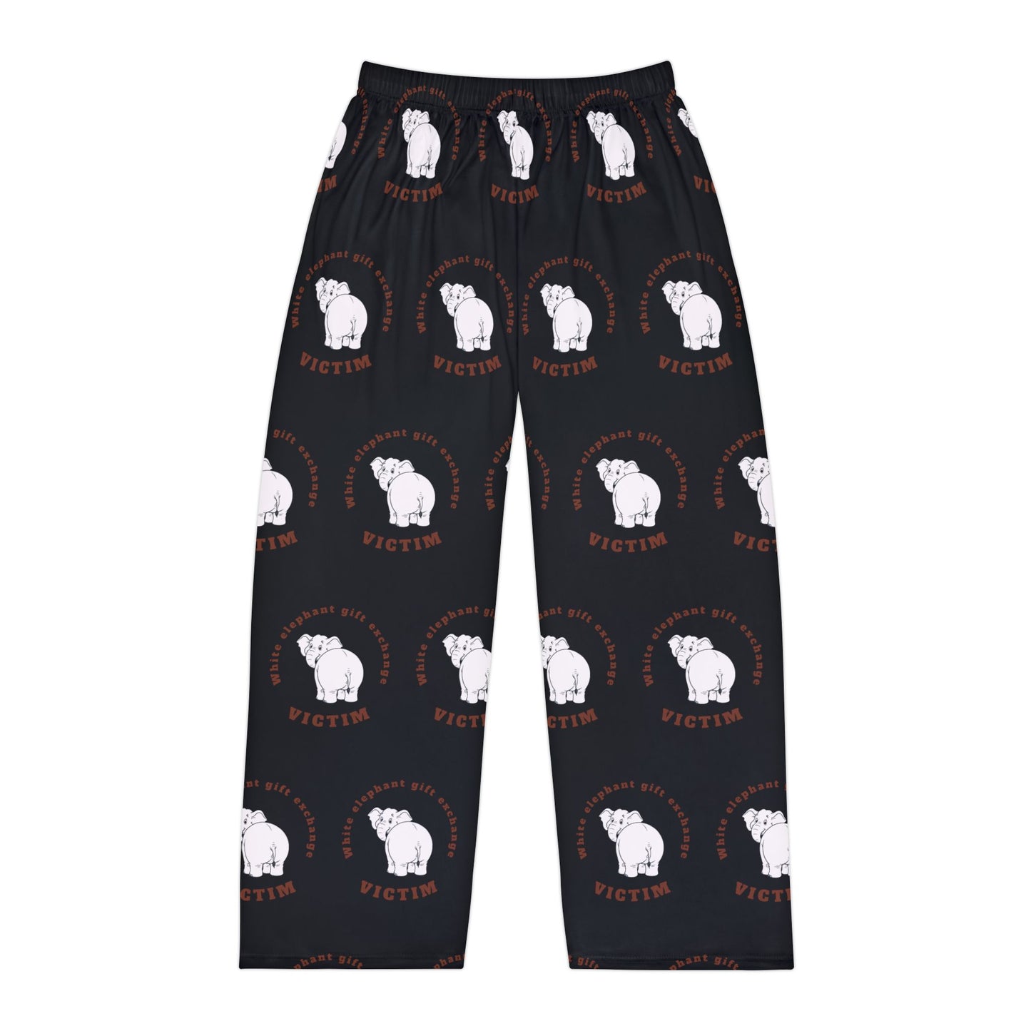 Funny White Elephant Gift Exchange - Cozy Men's Pajama Pants