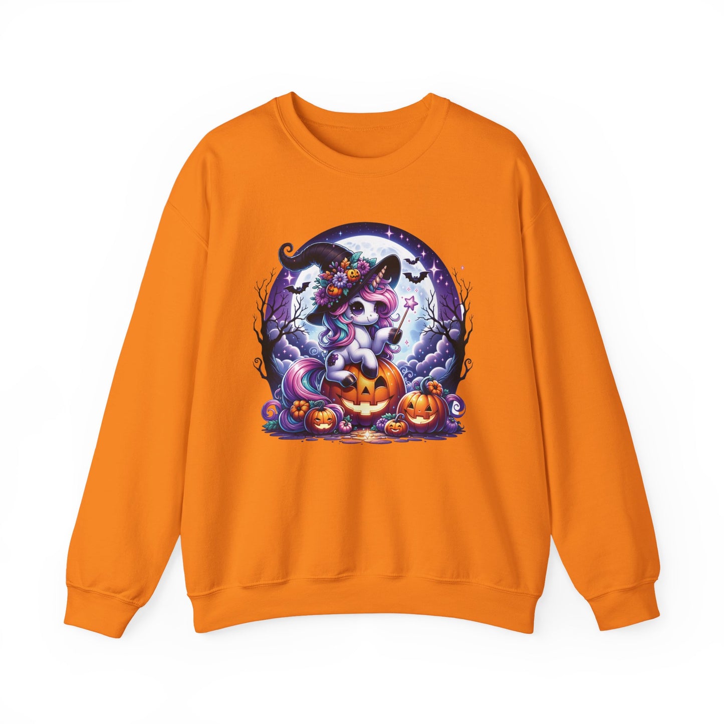 Magical Unicorn Halloween Sweatshirt | Cozy Fall Attire, Perfect for Halloween Parties, Gifts for Halloween Lovers, Cute Crewneck
