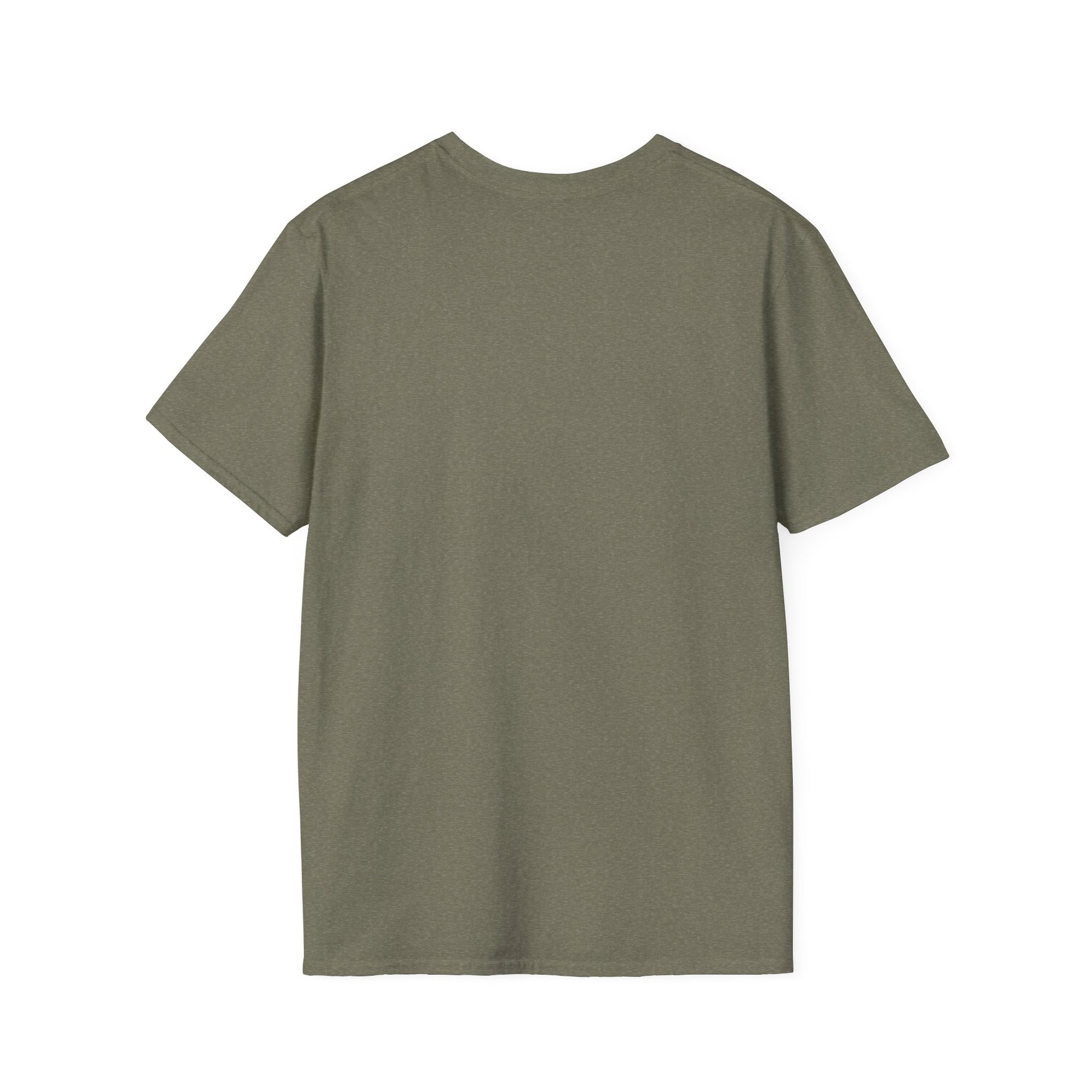 Back of green shirt blank