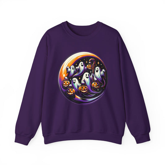 Spooky Ghosts Crewneck Sweatshirt
