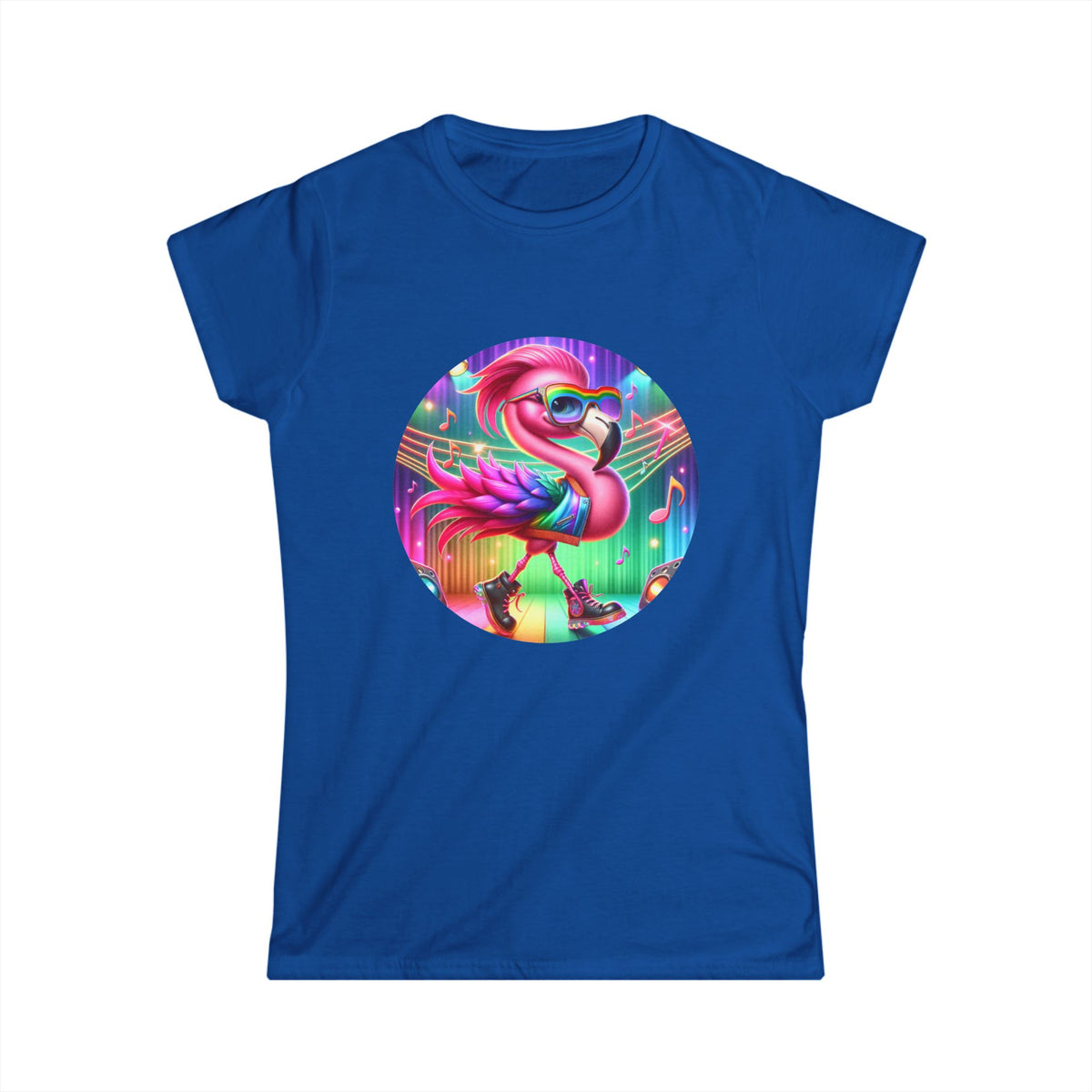 Women's Flamingo Softstyle Tee